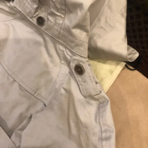 Children Burberry Hooded trench signature lining
